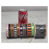 11pc Wired & Unwired Craft Ribbon