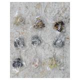 9pc Assorted Mini Hair Clips
