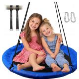 40in RedSwing Flying Saucer Swing, 500LBS, Blue