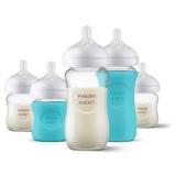 7pc Philips Avent Glass Bottle with Nipple Set