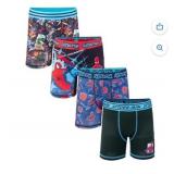 Boys Lg Spiderman Boxer Briefs 4pc