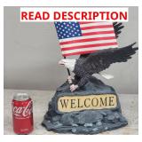 American Eagle Welcome Sign