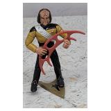 Startrek Vintage Figurine W/Stand and Bat'Leth
