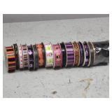 16pc Assorted Wired and Unwred Ribbon