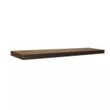 Espresso Wall Shelf 42x10in
