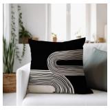 Abstract Outdoor Reversible Pillow Cassie