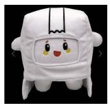 Lankybox Glow In The Dark Plush Doodle Boxy
