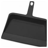 4ct Heavy-Duty Plastic Dust Pan 12in