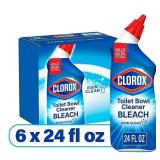 6pk Clorox Toilet Bowl Cleaner Bleach 24oz