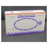 1000ct Size M Nitrile Exam Gloves w/Flexal Touch