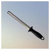 Black Sharpening Rod Sharpener for Knives