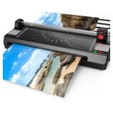 13in Laminator with Pouches & Trimmer