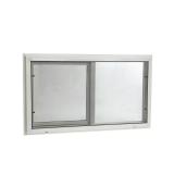 Left-Hand Sliding Vinyl Window, Dual Pane