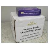 10 Boxes of Latex Powder-Free Gloves
