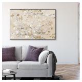 Oliver Gal Van Gogh Blossoms Canvas Print 54x36in