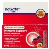 10ct Equate Immune Support Tabs, Berry