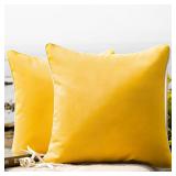 2-Pack Pillow Covers 18x18in