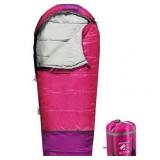 2.4lb RedSwing Kids Mummy Bag 40 F 3-Season Pink