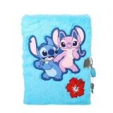 Disney Kids Stitch & Angel Plush Journal