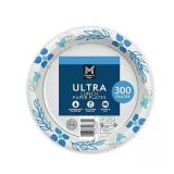 300ct Members Mark Ultra Lunch Plates 8.5in