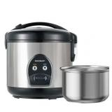 MOOSUM 120V Electric Rice Cooker 1.8L