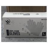 1000ct Powder Free Vinyl Exam Gloves