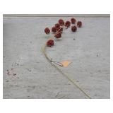 12pc Faux Berry Spray with Glitter