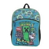 Minecraft Backpack 12x5x16in