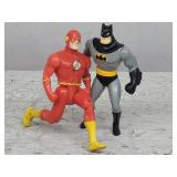 2pc Vintage DC Action Figures