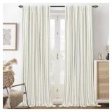 2pc DriftAway Linen Blackout Curtains 52x96in