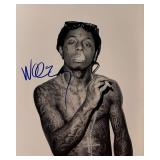 Rapper Lil Wayne Signed Photo