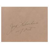 The Lone Ranger Jay Silverheels Tonto signature...