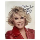 The Tonight Show Joan Rivers signed photo