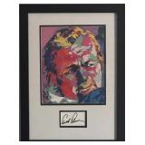Arnold Palmer / Leroy Neiman signed collage