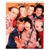Laverne and Shirley cast signed promo photo