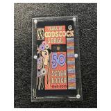 1969 Woodstock stage in commemorative case