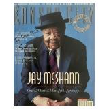 Jay McShann signed Kansas City magazine