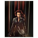 The Avengers Scarlett Johansson signed photo