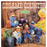 Sesame Street signed Sesame Country soundtrack