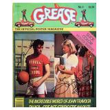 Grease Official Magazine signed: John Travolta...