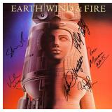 Earth, Wind & Fire Raised signed album