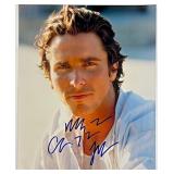Christian Bale Signed Photo