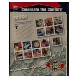 USPS Celebrate the Century 1990s decade Stamp...