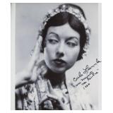 Dracula Carla Laemmle signed photo