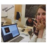 Computer Genius Katie Bouman signed photo