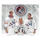 Astronauts Jim Irwin and Al Worden signed NASA...