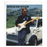 Musician Spencer Davis signed photo