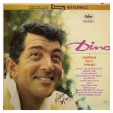 Dean Martin Dino: Italian Love Songs signed album