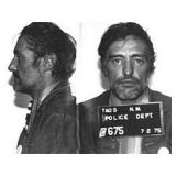 Dennis Hopper Mugshot Reprint