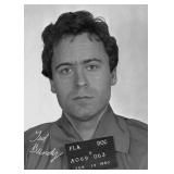 Ted Bundy Mugshot Reprint
